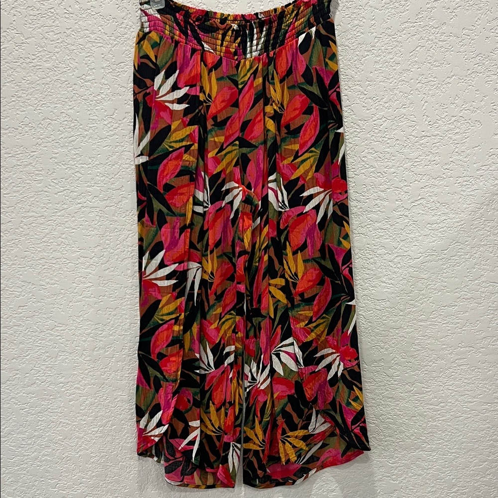 Billabong Floral Print Women's Palazzo Pant size small